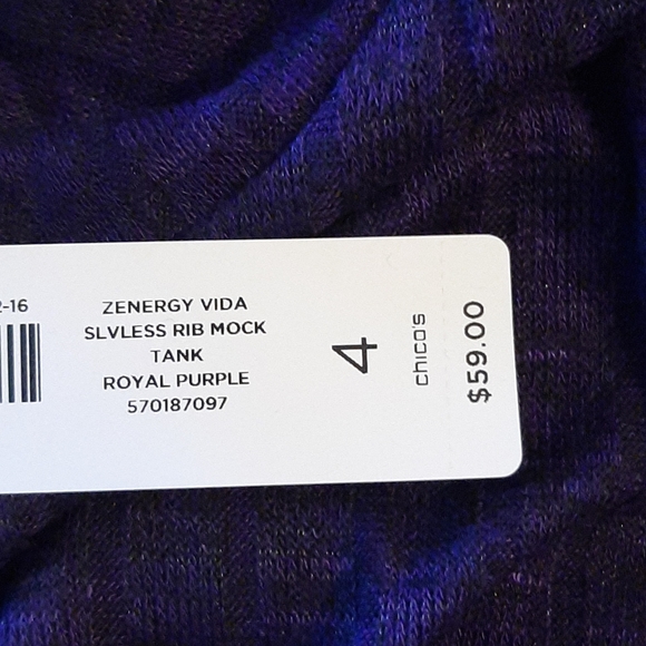 Sleeveless mock tank - Picture 5 of 5